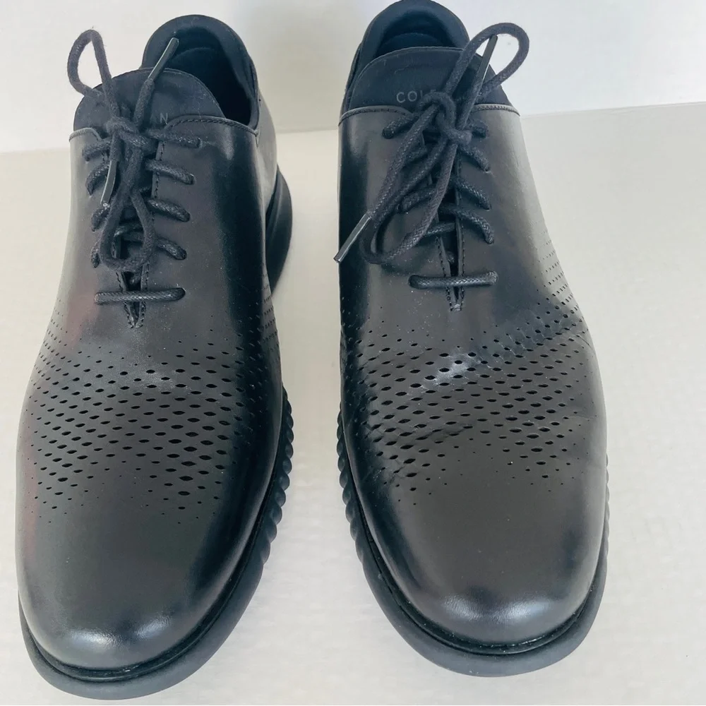 Cole Haan ZeroGrand LSR Wing Black Men's Shoes Size 12 W